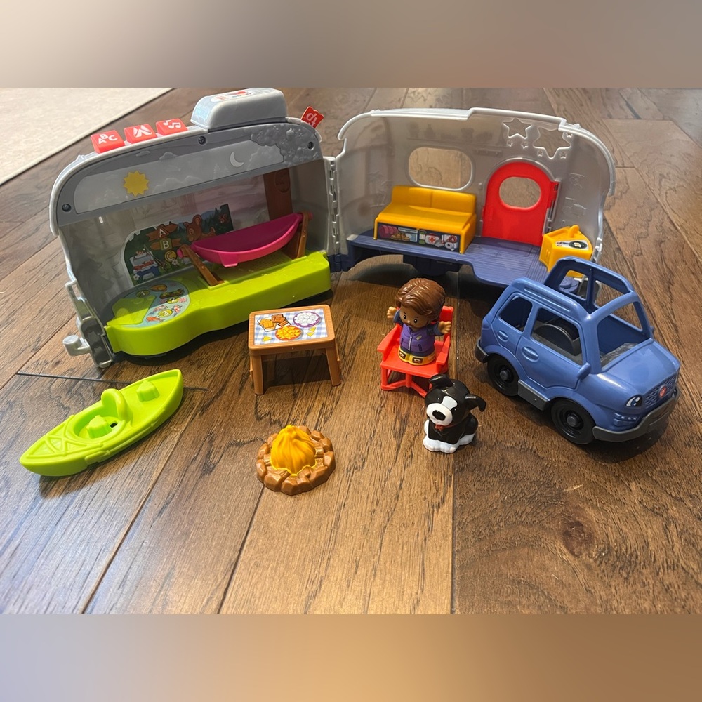 Fisher Price Camper Adventure Set with Accessories